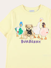 Kid - Burberry Thomas Bear and Frinds Print Cotton T-Shirt -  | Spazio Pritelli