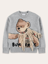 Kid - Burberry Thomas Bear Wool Sweater -  | Spazio Pritelli