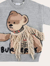 Kid - Burberry Thomas Bear Wool Sweater -  | Spazio Pritelli