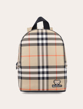 Kid - Burberry Check Backpack with Thomas Bear -  | Spazio Pritelli