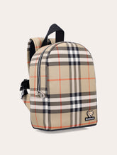 Kid - Burberry Check Backpack with Thomas Bear -  | Spazio Pritelli