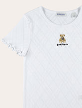 Kid - Burberry Thomas Bear Cotton T-Shirt -  | Spazio Pritelli