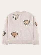 Kid - Burberry Thomas Bear Wool Cardigan -  | Spazio Pritelli