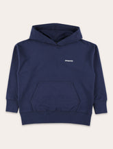 Patagonia Kids Cotton Hoody Sweatshirt Navy -  | Spazio Pritelli