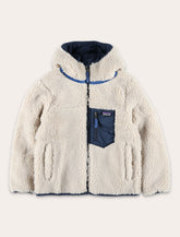 Patagonia Kids Reversible Ready Freddy Hoody Blue -  | Spazio Pritelli