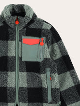 Stella McCartney Kids Check Print Fleece Jacket -  | Spazio Pritelli