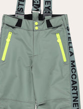 Stella McCartney Kids Logo Tape Ski Salopettes Green -  | Spazio Pritelli