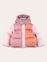 Stella McCartney Kids Contrast Panel Puffer Coat -  | Spazio Pritelli