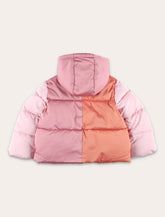 Stella McCartney Kids Contrast Panel Puffer Coat -  | Spazio Pritelli