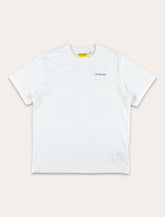 Off-White Kids white t-shirt with Arrow logo -  | Spazio Pritelli