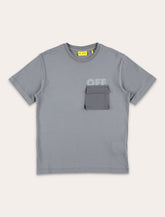 Off-White Kids grey t-Shirt with pocket -  | Spazio Pritelli