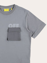 Off-White Kids grey t-Shirt with pocket -  | Spazio Pritelli