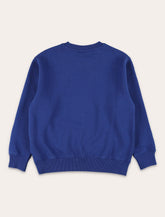 Off-White Kids blue cotton sweatshirt with printed logo -  | Spazio Pritelli