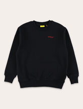 Off-White Kids arrow logo black crewneck sweatshirt -  | Spazio Pritelli