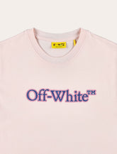 Off-White Kids pink logo t-Shirt -  | Spazio Pritelli