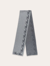 Chloé kids’ knitted scarf in cotton and wool -  | Spazio Pritelli