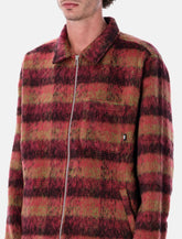 HUF Megablast Plaid Fuzzy Jacket -  | Spazio Pritelli