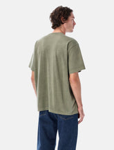 Obey Lowercase Pigment Dyed Cotton T-Shirt -  | Spazio Pritelli