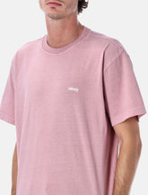 Obey Lowercase Pigment Dyed Cotton T-Shirt -  | Spazio Pritelli