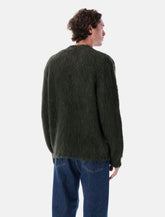 Obey Brushed Patron V-Neck Cardigan -  | Spazio Pritelli
