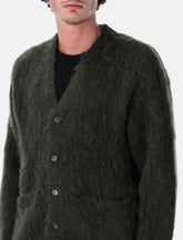 Obey Brushed Patron V-Neck Cardigan -  | Spazio Pritelli