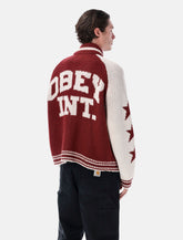 Obey Cowichan zip-up sweater -  | Spazio Pritelli
