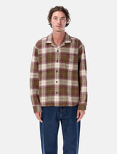 Obey Laurel Woven Cotton Plaid Shirt -  | Spazio Pritelli
