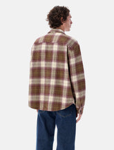 Obey Laurel Woven Cotton Plaid Shirt -  | Spazio Pritelli