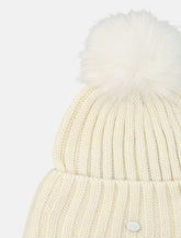 Goldbergh Una beanie with pompon in chunky knit -  | Spazio Pritelli