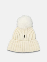 Goldbergh Una beanie with pompon in chunky knit -  | Spazio Pritelli