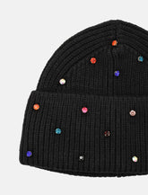 Goldbergh Dream beanie with multicolor crystals -  | Spazio Pritelli