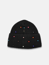 Goldbergh Dream beanie with multicolor crystals -  | Spazio Pritelli