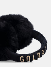 Goldbergh fluffy faux fur ear warmers -  | Spazio Pritelli