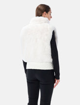 Goldbergh Dahlia reversible faux fur bodywarmer -  | Spazio Pritelli
