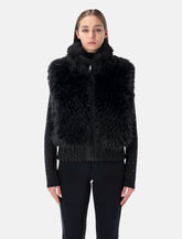 Goldbergh Dahlia reversible faux fur bodywarmer -  | Spazio Pritelli