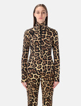Goldbergh Leona jaguar print ski pully -  | Spazio Pritelli