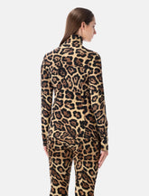 Goldbergh Leona jaguar print ski pully -  | Spazio Pritelli