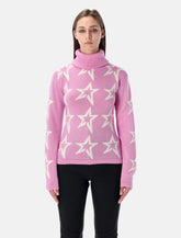 Perfect Moment merino wool Star Dust pink sweater -  | Spazio Pritelli