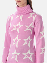 Perfect Moment merino wool Star Dust pink sweater -  | Spazio Pritelli