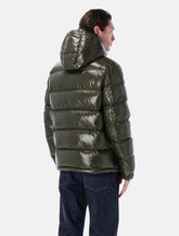 Moncler Maya short down jacket in shiny nylon -  | Spazio Pritelli
