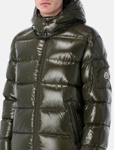 Moncler Maya short down jacket in shiny nylon -  | Spazio Pritelli