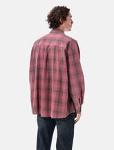 Our Legacy oversized Idaho check flannel Borrowed shirt -  | Spazio Pritelli