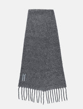 Our Legacy Alpaca Wool Scarf with Fringes -  | Spazio Pritelli