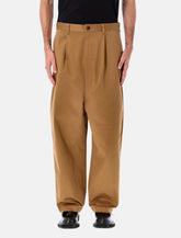 Junya Watanabe Wide-Leg Cotton Trousers -  | Spazio Pritelli
