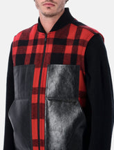Red and black checked vest by Junya Watanabe -  | Spazio Pritelli