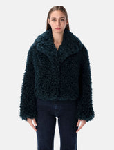 Stand Studio Samara curly faux fur jacket -  | Spazio Pritelli
