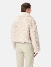 Stand Studio Samara curly faux fur jacket -  | Spazio Pritelli