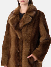 Stand Studio Nora long faux fur coat -  | Spazio Pritelli