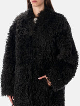 Stand Studio Carolina long curly faux-fur coat -  | Spazio Pritelli