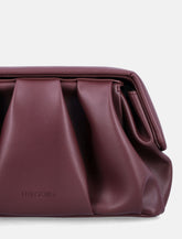 Themoirè Afrodite vegan leather clutch -  | Spazio Pritelli
